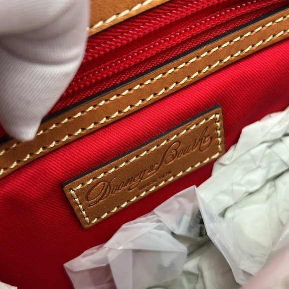 Dooney & Bourke Wexford Leather Kyra Bag Deep Teal - Picture 7 of 14